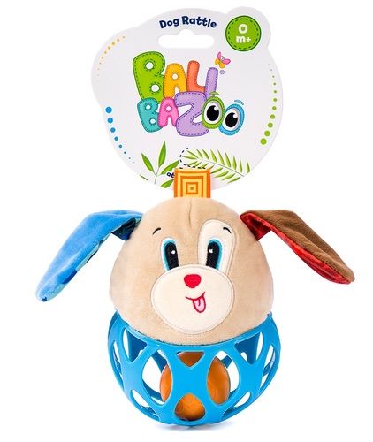 כדור פעילות בובה ורעשן - כלב