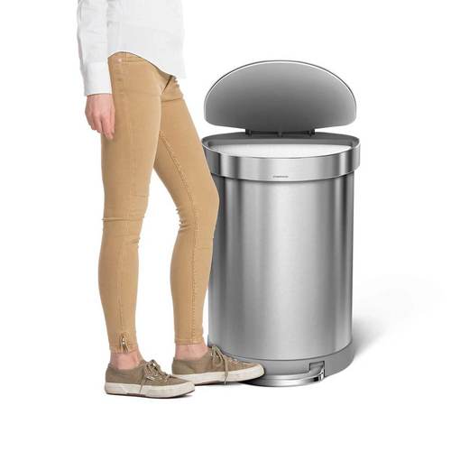 פח דוושה חצי עגול מאט 60 ליטר