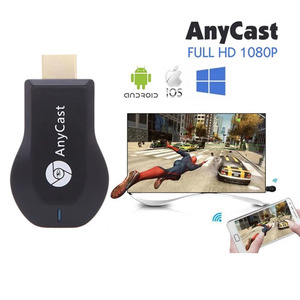 מכשיר סטרימר דונגל אלחוטי לטלוויזיה AnyCast M2 Plus 2.4G HDMI