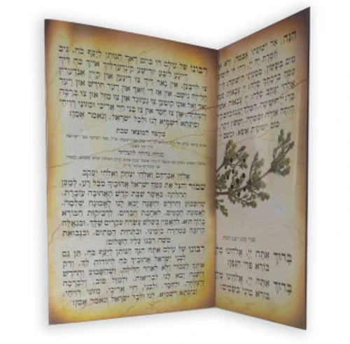 ברכון הבדלה עם בשמים בפנים