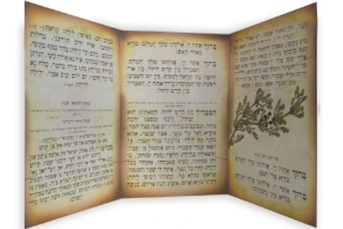 ברכון הבדלה עם בשמים בפנים