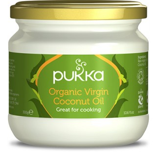 שמן קוקוס וירג׳ין אורגני 300 גרם - PUKKA