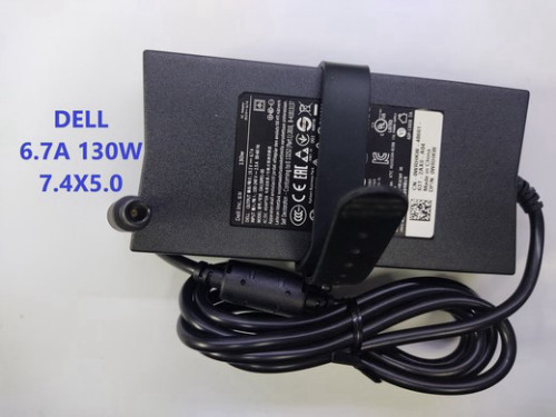 מטען מקורי למחשב נייד דל DELL  PA12 19.5V 6.7A 7.4*5.0 