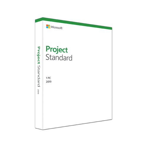 Project Standard 2019 Win English Medialess - FOR WIN 10 ONLY