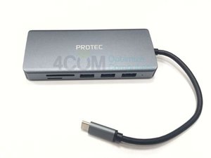 מולטיפורט MST לשלושה מסכים Protec DM300