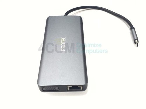 מולטיפורט MST לשלושה מסכים Protec DM300 