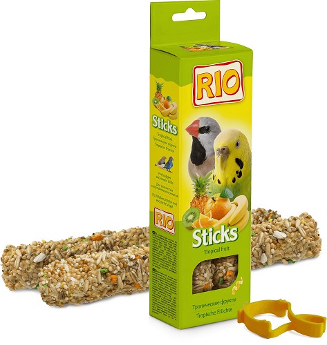 ריו מקלות לתוכים פירות טרופיים