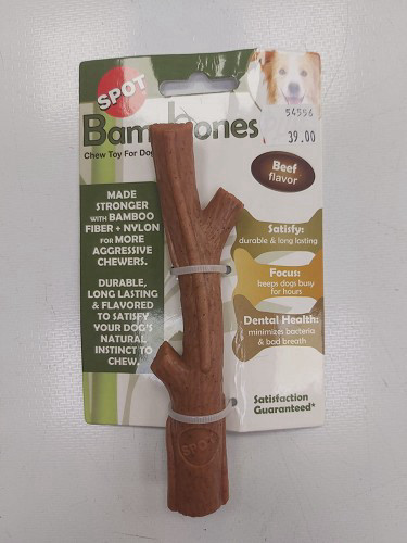 Bam Bones צעצוע לעיסה מקל קטן