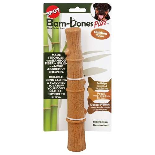 Bam Bones צעצוע לעיסה במבוק גדול