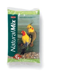 NATURALMIX PARROCCHETTI מזון מלא לציפורי אהבה וקוקטיילים 850 גרם פדובן