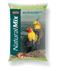 NATURALMIX PARROCCHETTI מזון מלא לציפורי אהבה וקוקטיילים 4.5 קילו פדובן