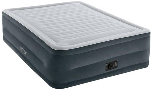 מזרון קווין מתנפח משאבה מובנית INTEX 64418 DURA BEAM PLUS גובה 56 ס"מ