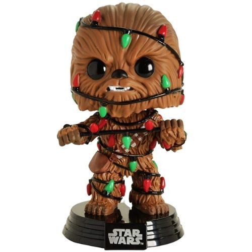 בובת פופ: Star Wars Chewie w/Lights מלחמת הכוכבים צ'ובקה עם שרשרת אורות
