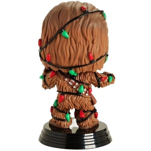 בובת פופ: Star Wars Chewie w/Lights מלחמת הכוכבים צ'ובקה עם שרשרת אורות
