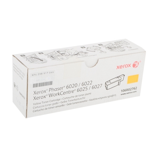  ‏טונר ‏צהוב מקורי Xerox 106R02762
