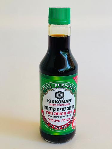 רוטב סויה קיקומן 40% מופחת נתרן 296 מ