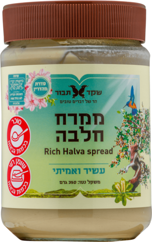 ממרח חלבה 350 גרם -  שקד תבור