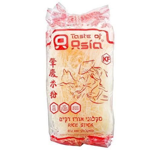איטריות אורז דקות 400 גרם- טעמי אסיה