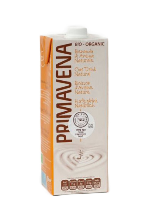  משקה שיבולת שועל אורגני 1 ליטר - Primavena 