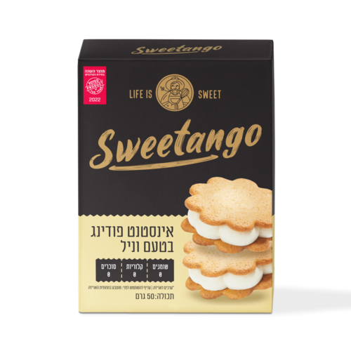 אינסטנט פודינג וניל ללא סוכר 50 גרם - סוויטאנגו 