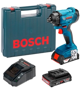 אמפקט GDR 18V-160 סוללות 2AH תוצרת Bosch