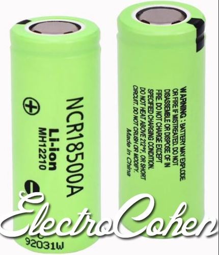 סוללה ליתיום נטענת 18500 2040MaH 3.7V