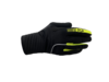 כפפות רכיבת אופניים חורף  ALE WINDPROTECTION GLOVES שחור-צהוב טרמיות מחממות מנדפות נגד רוח 