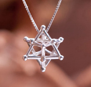 תליון כסף קבלי 