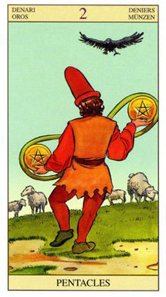 טארוט ניו ויז'ן - New Vision Tarot - מה קורה כשמשנים את נקודת המבט - מה רואה הקוסם? מה רואה השוטה?
