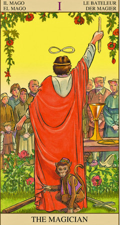 טארוט ניו ויז'ן - New Vision Tarot - מה קורה כשמשנים את נקודת המבט - מה רואה הקוסם? מה רואה השוטה?