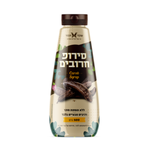 סירופ חרובים 500 גרם שקד תבור
