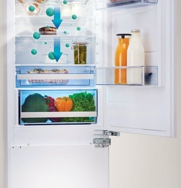 מקרר ‏מקפיא תחתון Gorenje NRKI2181A1 ‏269 ‏ליטר גורנייה מתצוגה