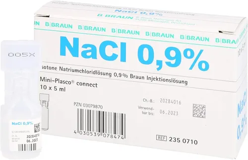 תמיסת NACL סודיום 0.9% - 20 יחידות