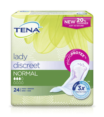 תחבושות ספיגה Lady Normal מבית חברת Tena