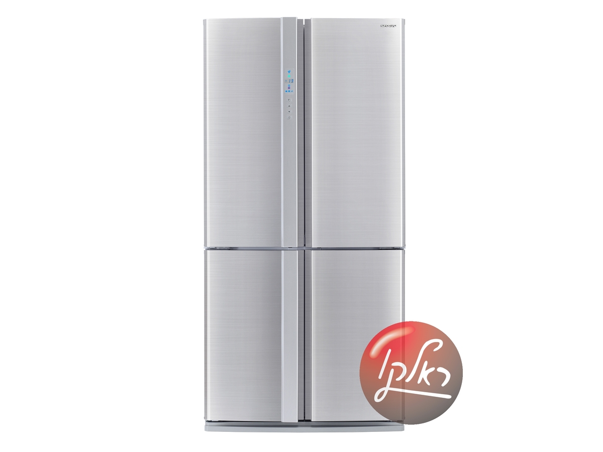 מקרר 4 דלתות Sharp SJ8620 615 ליטר דמוי נירוסטה