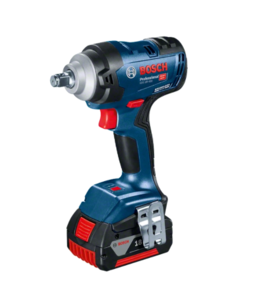מפתח רטיטה GDS 18V-400 כולל 2 סוללות 5 אמפר ומטען BOSCH
