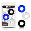סט טבעות זקפה Set of 3 Penis Ring 3 Colors