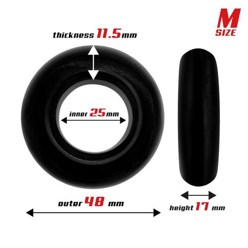 סט טבעות זקפה בקטרים שונים Set of 3 Penis Ring 3 
