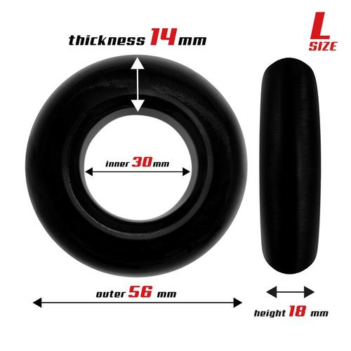 סט טבעות זקפה בקטרים שונים Set of 3 Penis Ring 3 