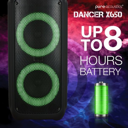  ‏בידורית קריוקי Pure Acoustics Dancer X650