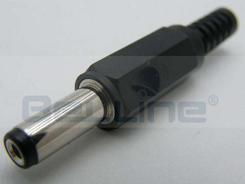 תקע 2.1mm DC על חוט
