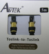 כבל אופטי AVTEK CABELS TOSH-TOSH 5M