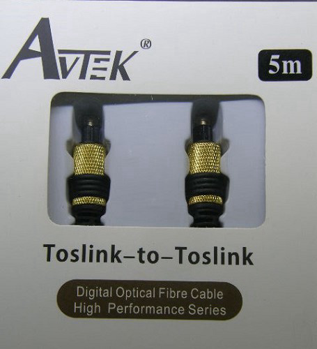 כבל אופטי AVTEK CABELS TOSH-TOSH 5M