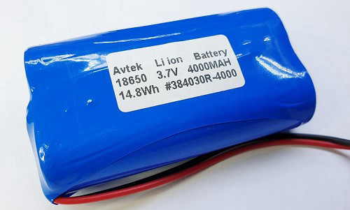 סוללה נטענת ליתיום יון 3.7v 4000mA