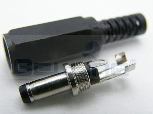 תקע 1.75mm DC על חוט