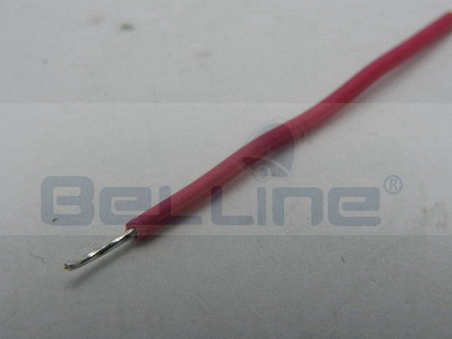 חוט רב גידי מצופה בדיל, צבע אדום 24AWG מחיר לגליל באורך 100מטר