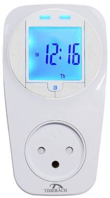 טימר דיגיטלי שבועי עם שקע 220V