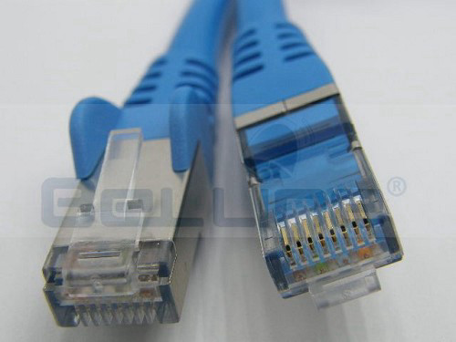 כבל רשת 1 מטר RJ45 מסוכך CAT7