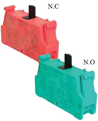 מפסק לחצן פטריה N.O עם שחרור בסיבוב