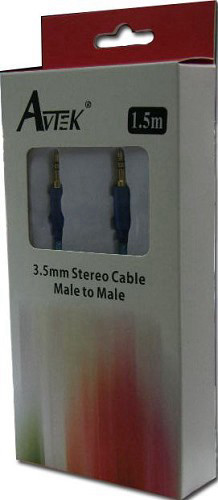 כבל AVTEK 3.5MM - 3.5MM אורך 1.8מטר